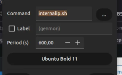 XFCE|Add text plugin with weather and more… XFCE|Add text plugin with weather and more…